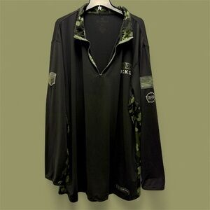 Colosseum Oregon University Ducks OHT Military Appreciation Quarter-Zip Jacket